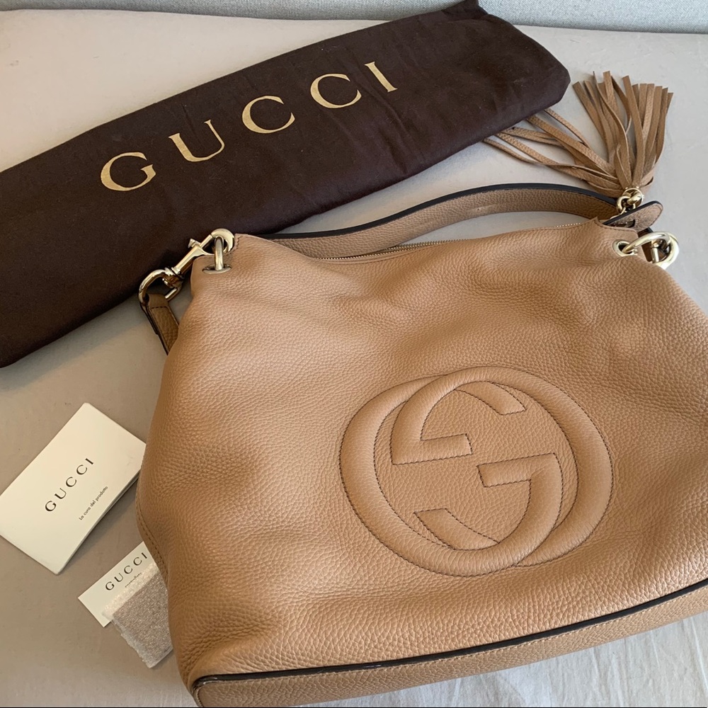 Spacious Carry-all From The Gucci Soho Collection! - Picture 2 of 8